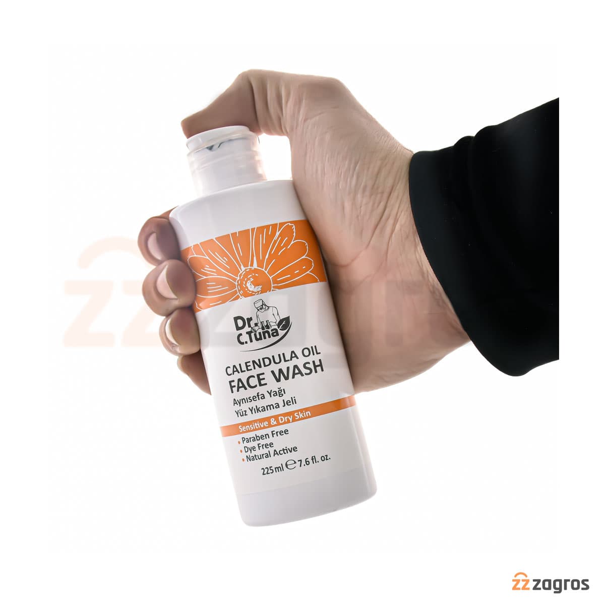 ژل شستشوی صورت کالاندولا فارماسی Dr.C.Tuna مناسب پوست خشک و حساس 225 میل — تصویر ۶