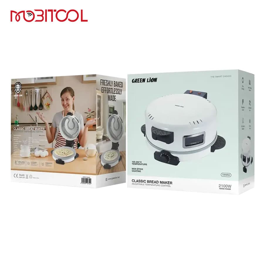 نان پز خانگی برقی گرین لاین Green Lion Classic Bread Maker 2100W — تصویر ۷