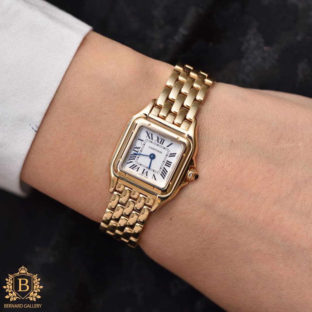 ساعت مچی زنانه کارتیر مدل Cartier Panthere Gold De.4565C — تصویر ۸