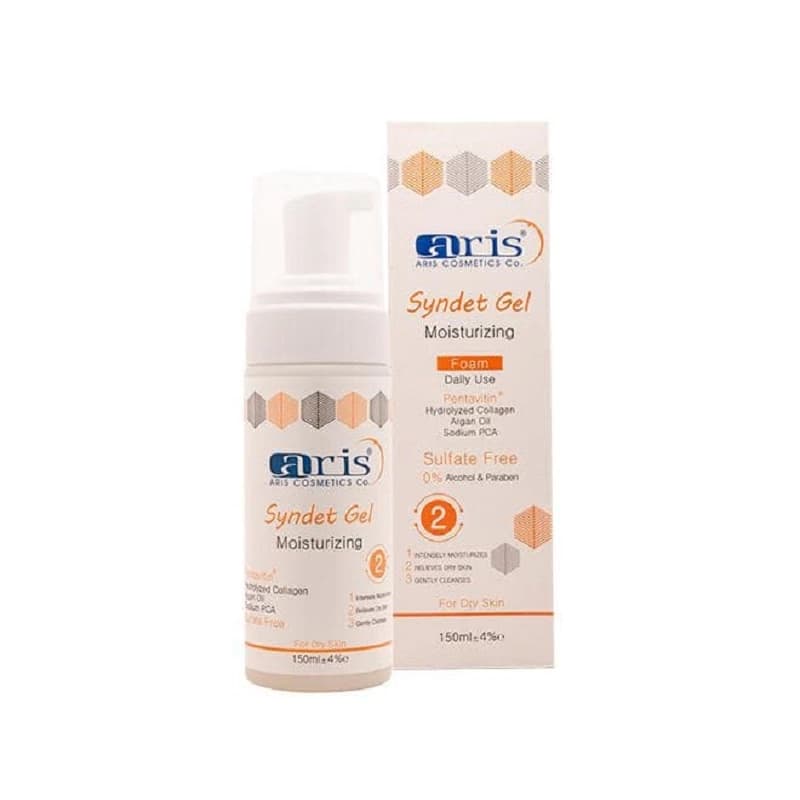 فوم ژل شستشوی صورت آریس مناسب پوست خشک شماره 2حجم 150mL