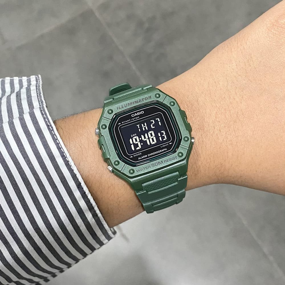 ساعت مچی کاسیو CASIO W-218H-3B — تصویر ۵