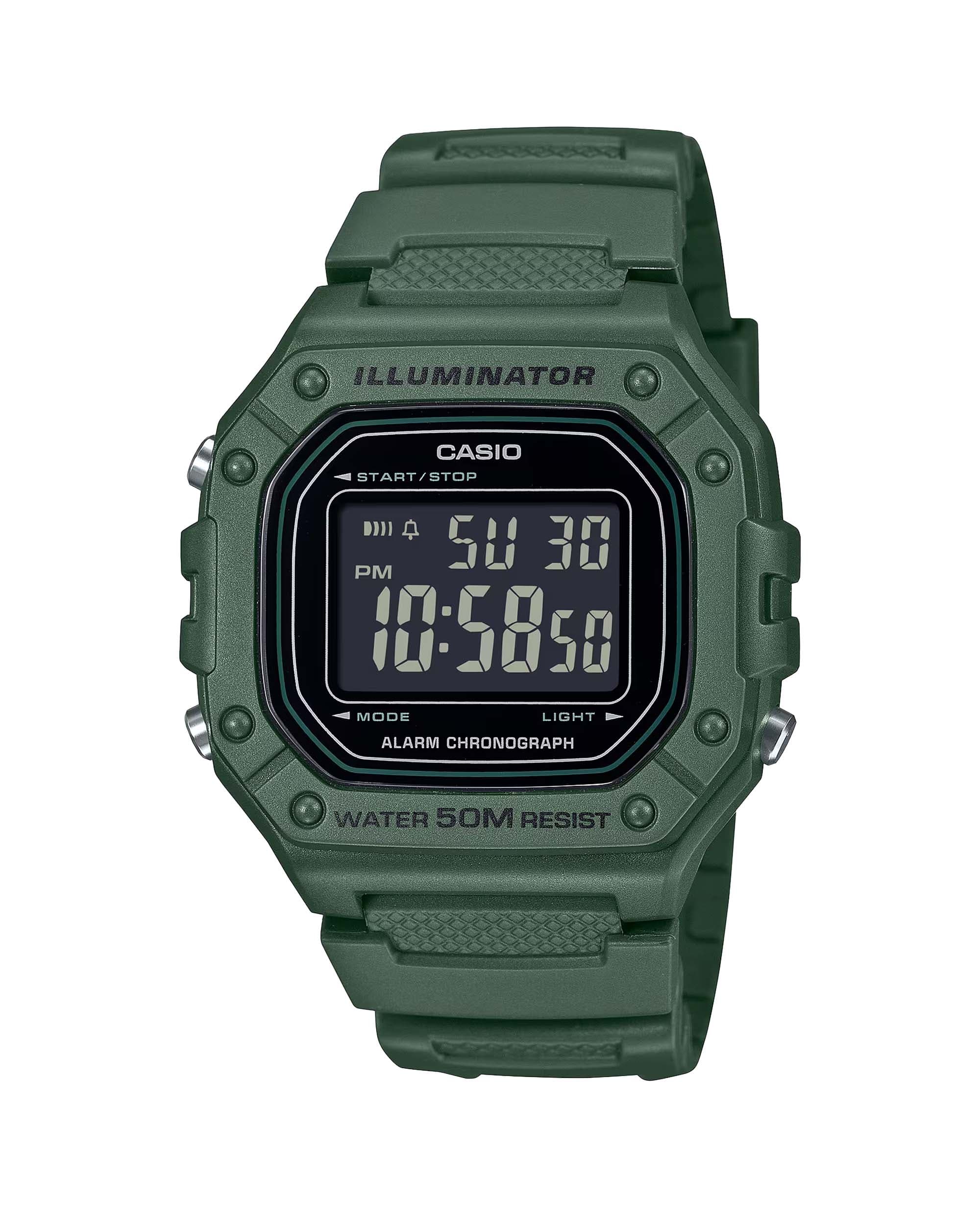 ساعت مچی کاسیو CASIO W-218H-3B — تصویر ۳