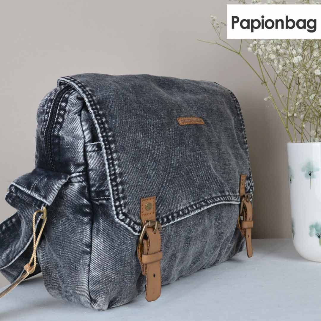 کیف دوشی جین اعلاء کد1225 — تصویر ۸