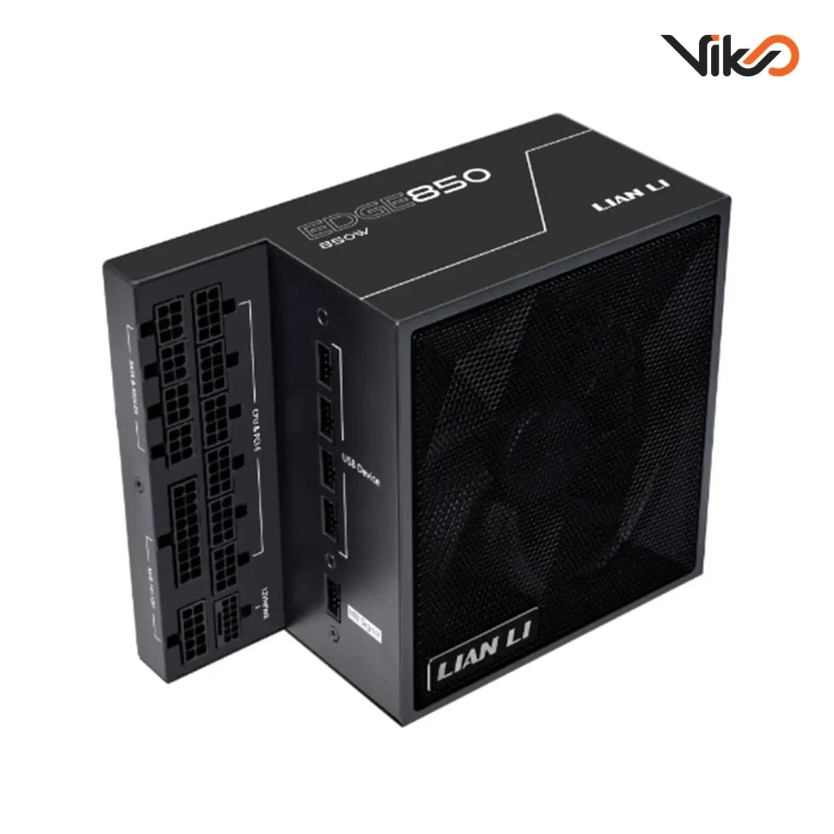 منبع تغذیه کامپیوتر لیان لی مدل EDGE GOLD 850W UK Black — تصویر ۳