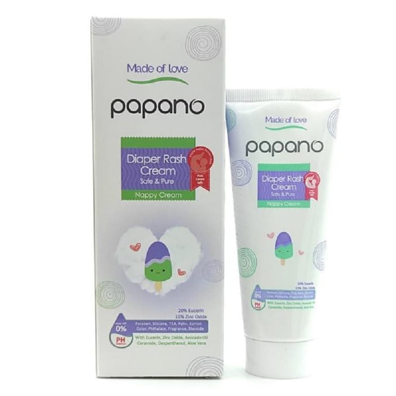 کرم سوختگی پای کودک پاپانو حجم 75mL