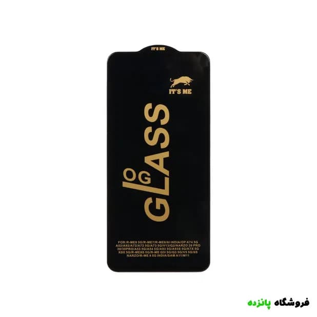 گلس شیشه ای سامسونگ A11 مدل OG – مشکی