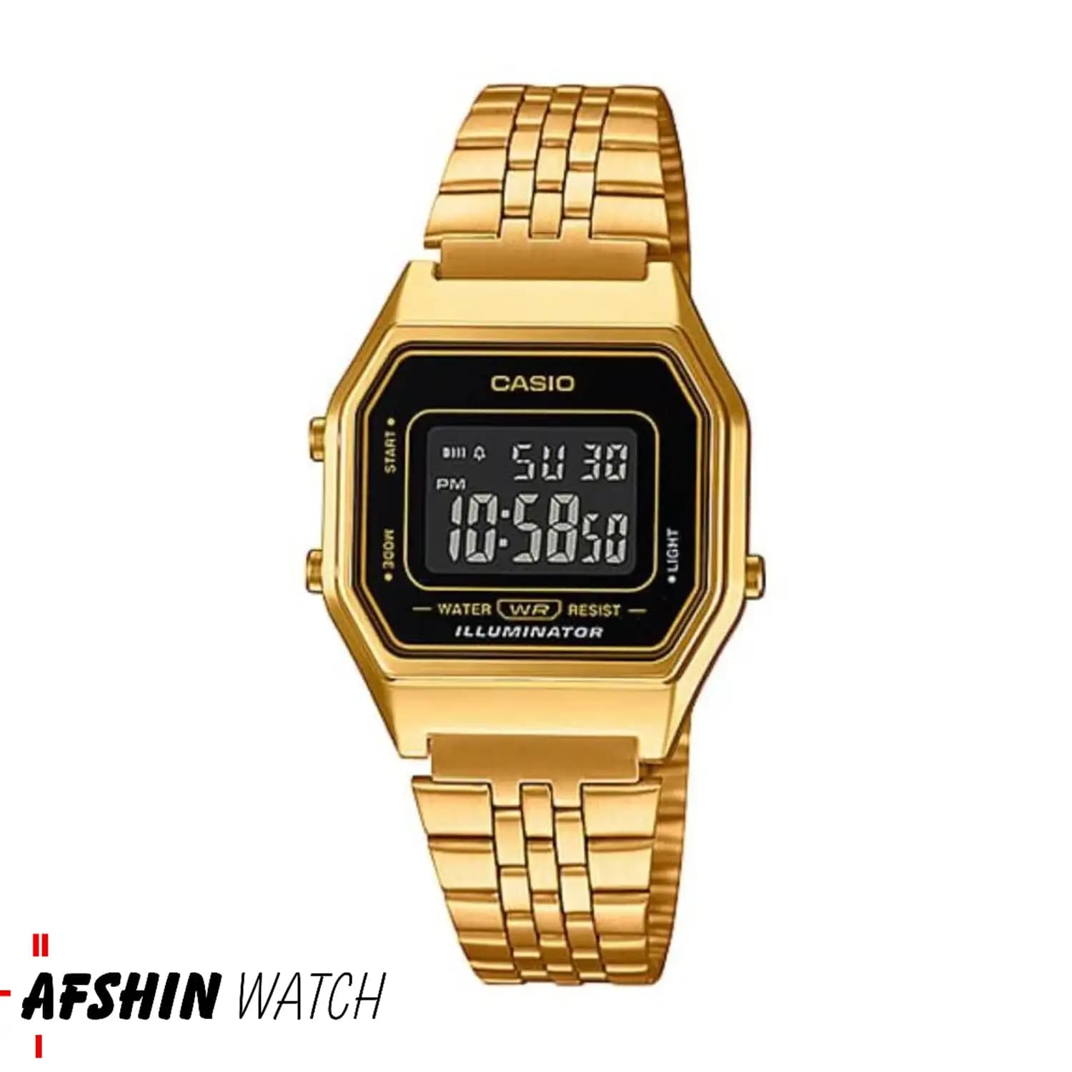 ساعت مچی زنانه کاسیو CASIO LA680WGA-1B — تصویر ۳