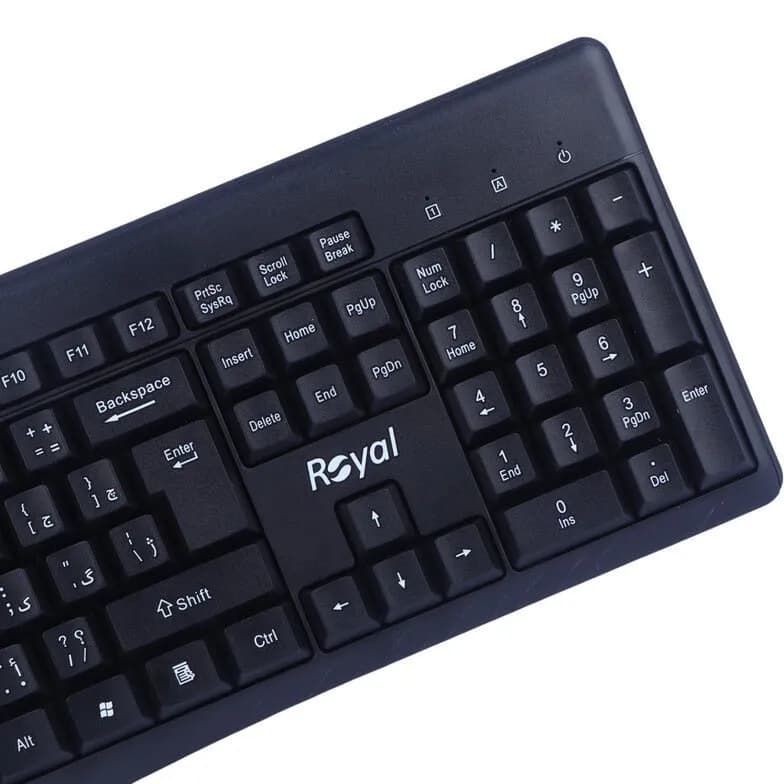 کیبورد و ماوس بی سیم رویال مدل RKM-870 — تصویر ۱۱
