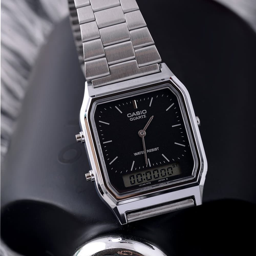 ساعت مچی مردانه کاسیو CASIO AQ-230A-1DMQ — تصویر ۸