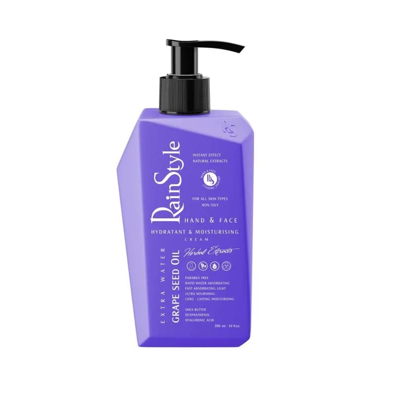کرم آبرسان رین استایل حاوی هسته انگور حجم 300mL — تصویر ۳