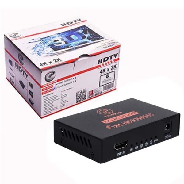 اسپلیتر 2 پورت HDMI 4K ایکس پی XP-SP2