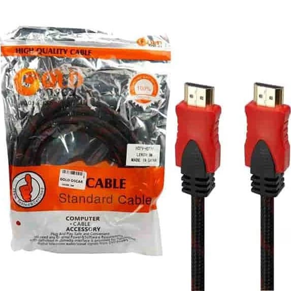 کابل HDMI گلد اسکار مدل HDTV به طول 3 متر — تصویر ۲