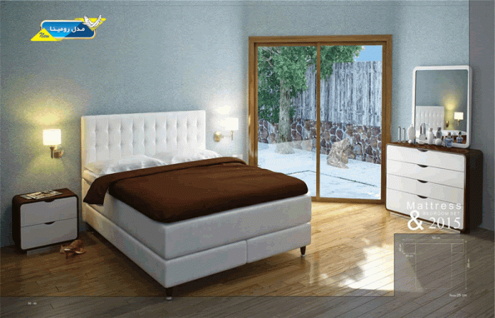 باراباکس رومینا خوشخواب سایز 200*90 بدون بالاسری
