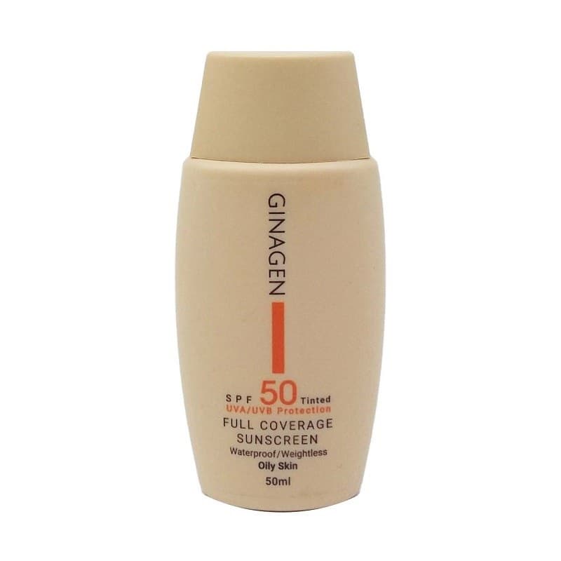 کرم ضد آفتاب ژیناژن مناسب پوست چرب رنگ 03 حجم 50mL