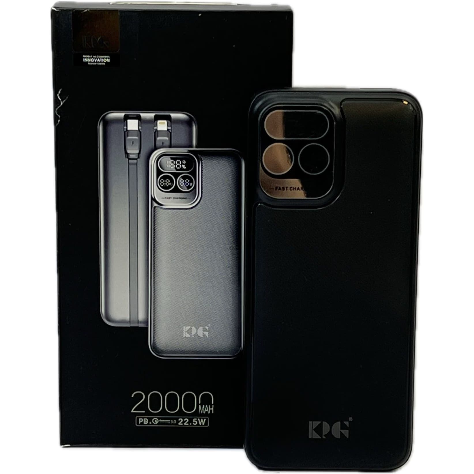 پاور بانک KPS مدل KPG-201 ظرفیت 20000 میلی آمپرساعت