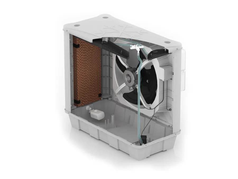 کولر پلیمری پشت پنجره ای البرز 4500 مدل WINCOOL4/45F — تصویر ۳