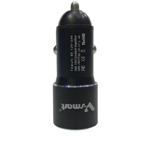 شارژر فندکی فست شارژ 2پورت وی اسمارت مدل VS-11