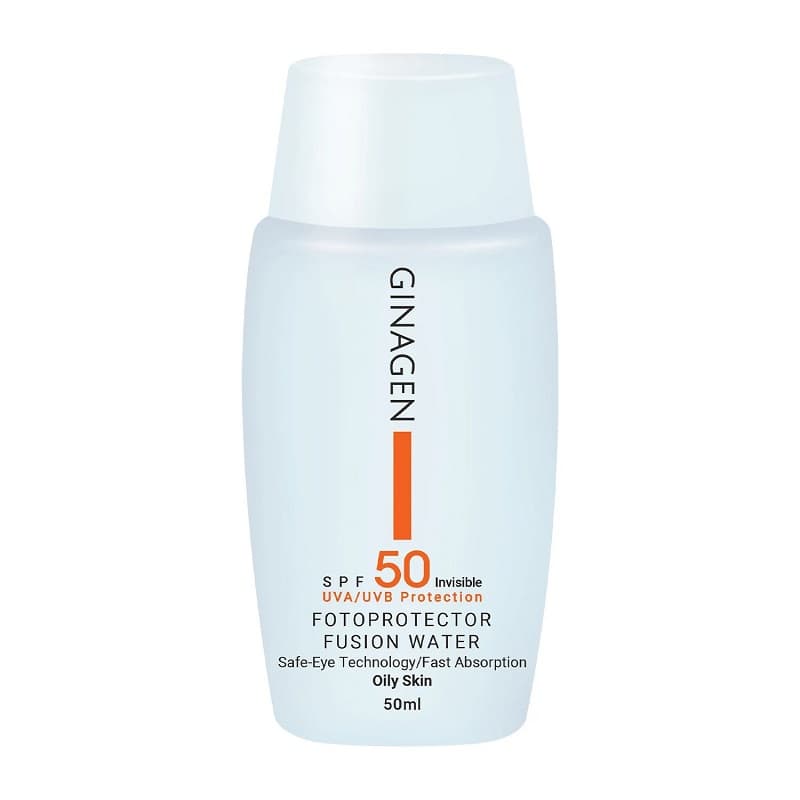کرم ضد آفتاب بی رنگ ژیناژن مناسب پوست چرب حجم 50mL — تصویر ۳