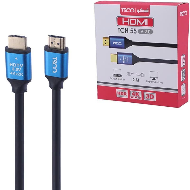 کابل HDMI تسکو مدل TCH 55 به طول 2 متر