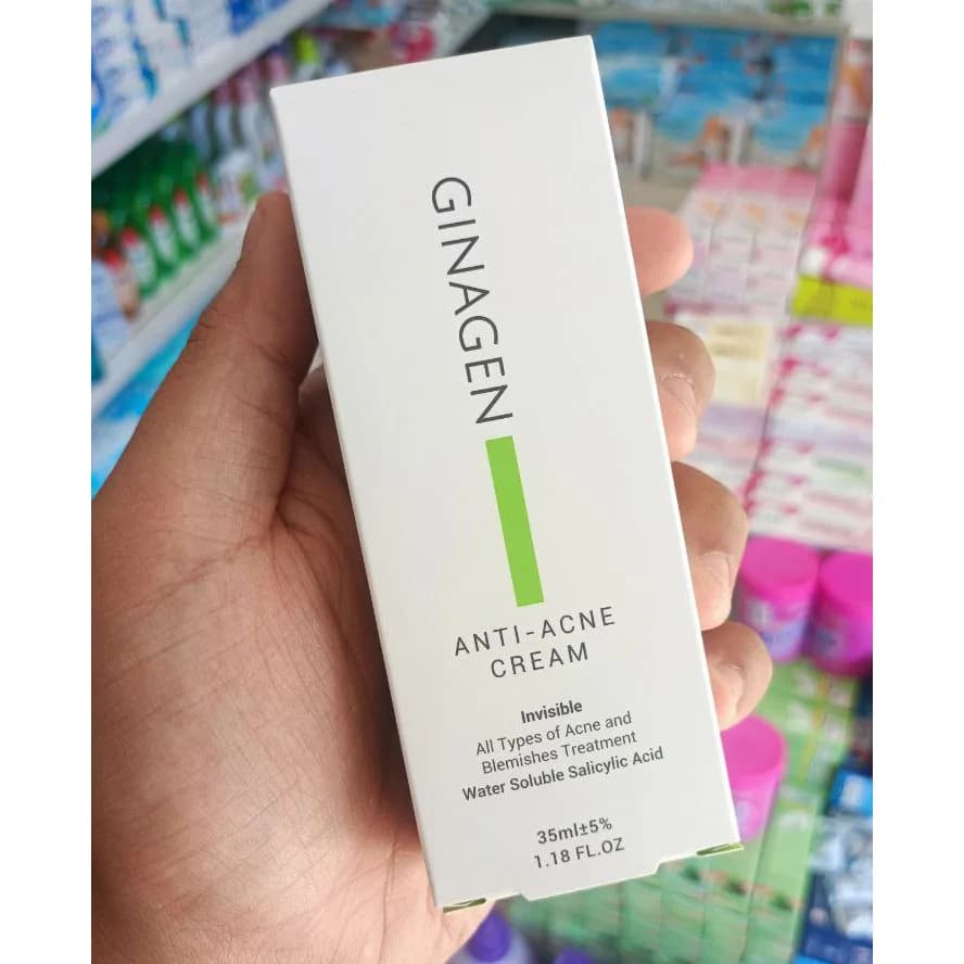 کرم ضد جوش ژیناژن مدل بی رنگ حجم 35mL — تصویر ۹