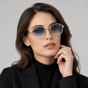 عینک آفتابی فریم خاص ری بن مدل RB3674-M-F029-11 — تصویر ۲