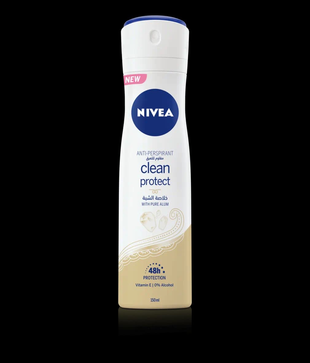 اسپری ضد تعریق نیوا Nivea زنانه مدل Clean Protect حجم 200 میل
