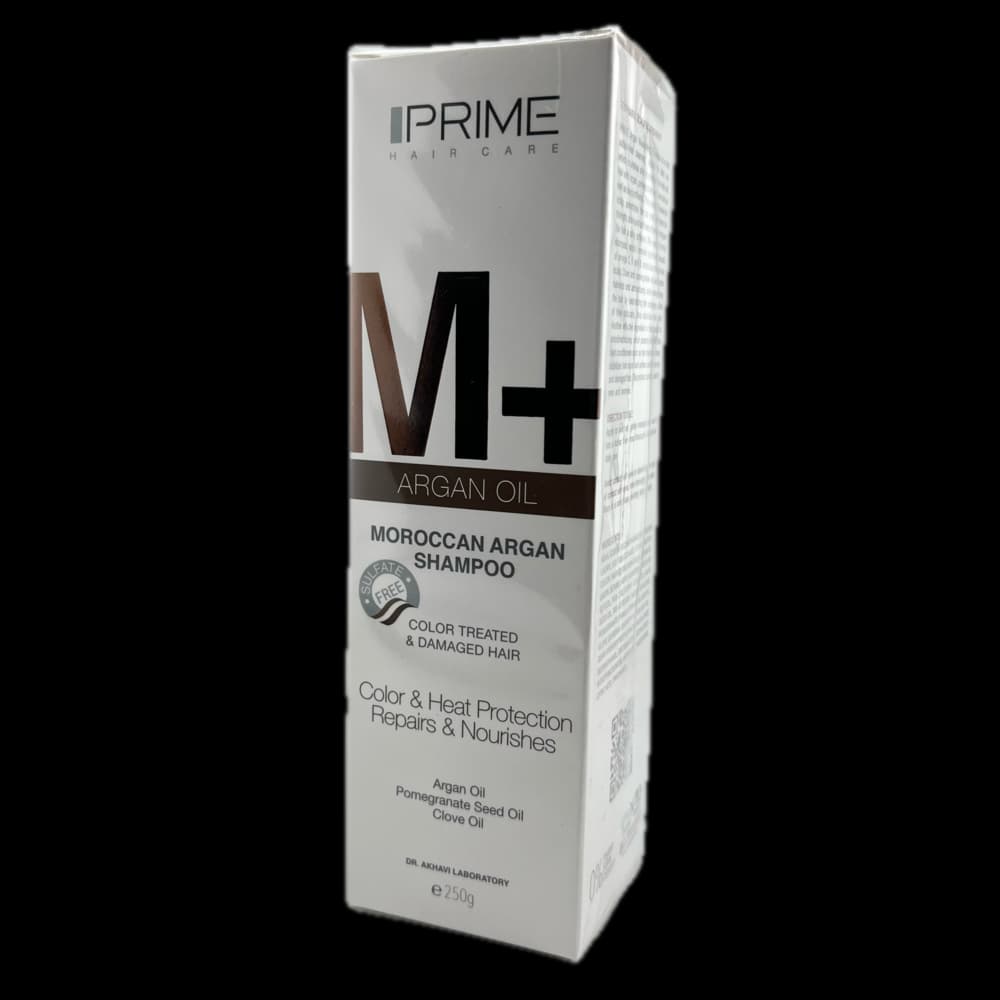 شامپو تقویت کننده مو آرگان مناسب موهای رنگ شده و آسیب دیده prime پرایم