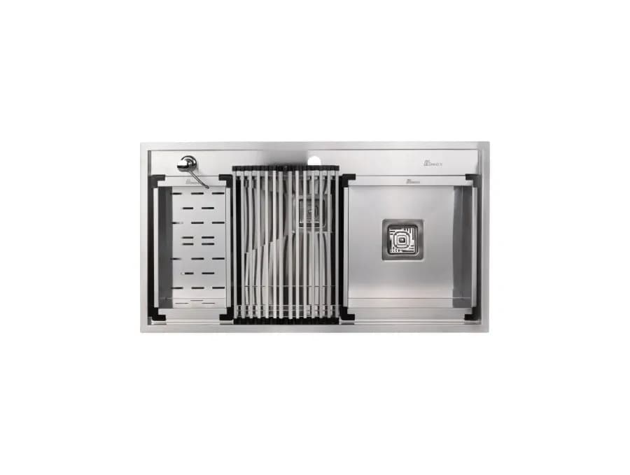 سینک ظرفشویی بیمکث مدل 4702 توکار — تصویر ۳