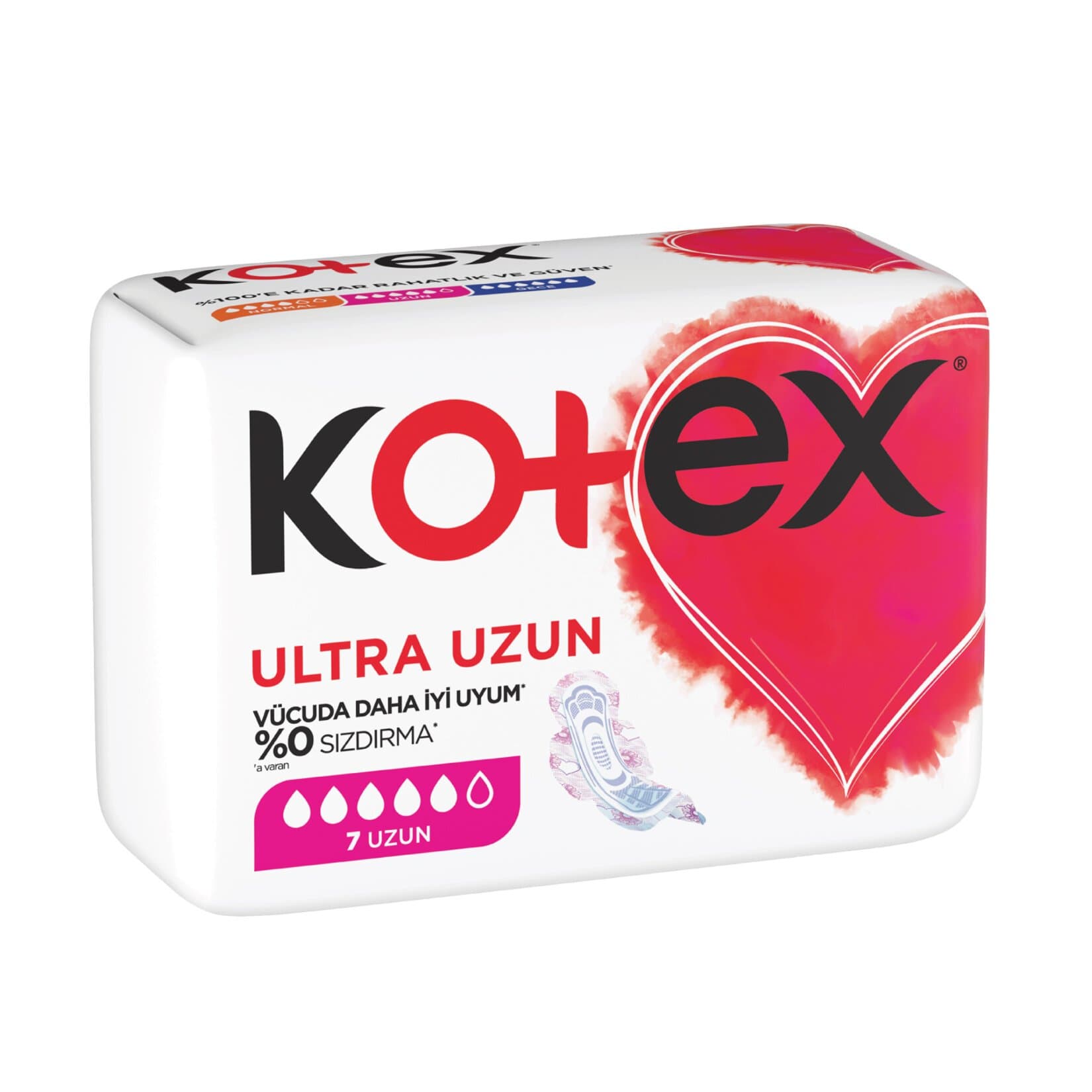 نوار بهداشتی کوتکس سایز بلند مدل ultra بسته 7 عددی — تصویر ۷