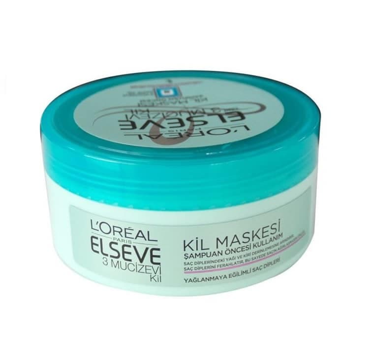 ماسک مو لورال Loreal موهای چرب حجم 150 میل