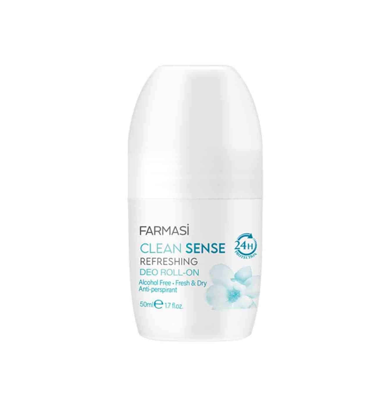 مام رولی زنانه فارماسی Farmasi مدل Clean Sense حجم 50 میل — تصویر ۲