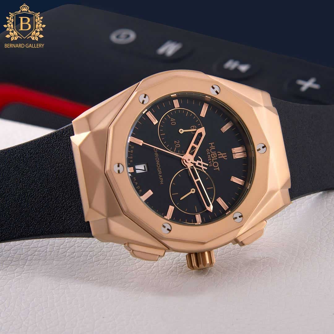 ساعت مچی مردانه هابلوت مدل Hublot Orlinski King Gold 5227O — تصویر ۷