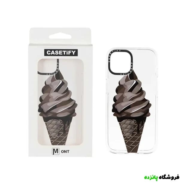 قاب شفاف Casetify آیفون 13 طرح دار مگ سیف — تصویر ۲