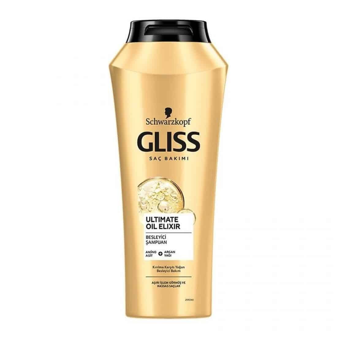 شامپو گلیس Gliss احیا و ترمیم کننده مدل Ultimate Oil Elixir — تصویر ۲