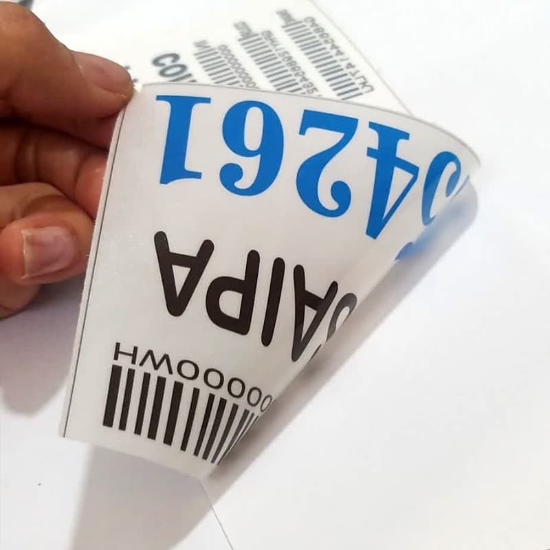 برچسب شیشه طرح بارکد سایپا کد 2151 — تصویر ۷