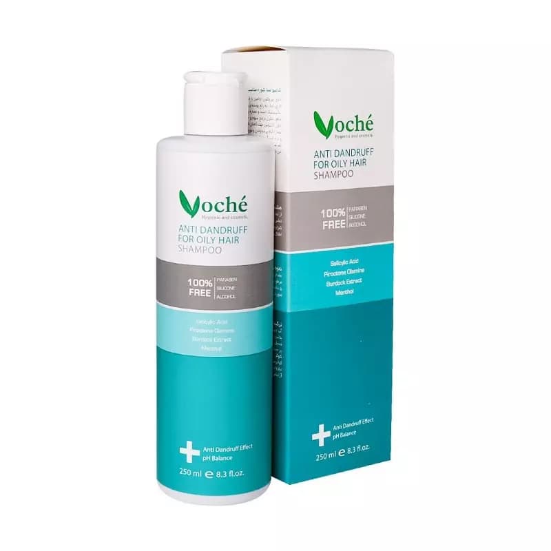 شامپو ضد شوره وچه مناسب موی چرب حجم 250mL