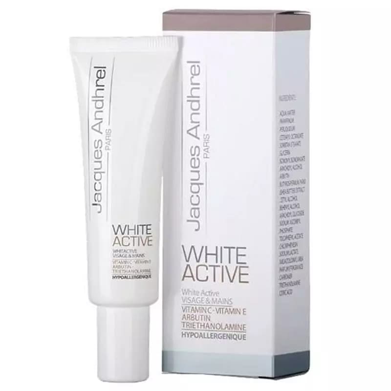 کرم ضد لک و روشن کننده ژاک آندرل مدل WHITE ACTIVE حجم 30mL