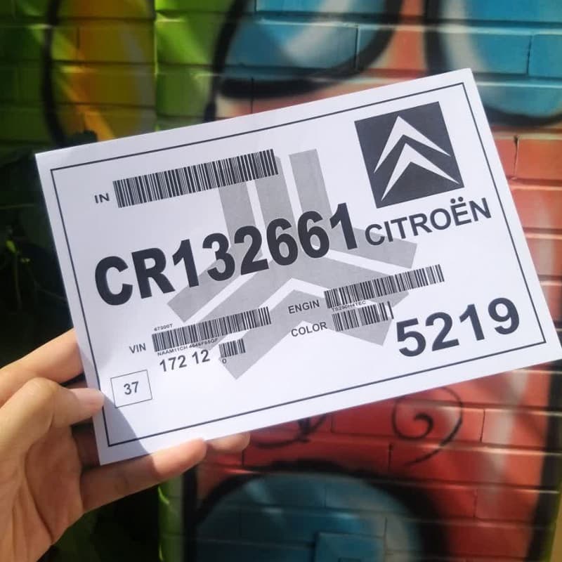 برگه خودرو طرح سیتروئن کد 2073 — تصویر ۶