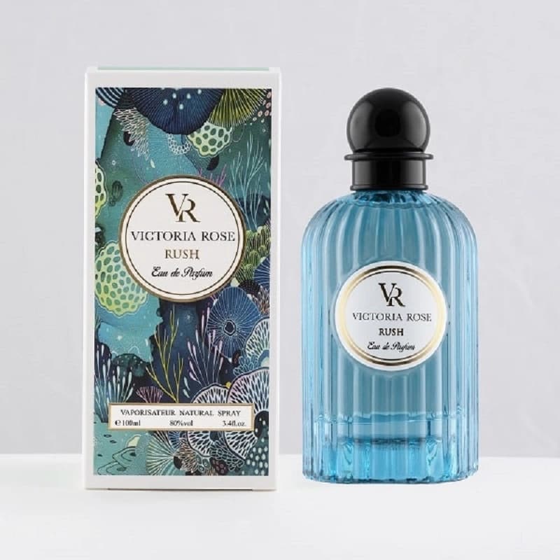 ادو پرفیوم زنانه ویکتوریا رز مدل RUSH حجم 100mL — تصویر ۲