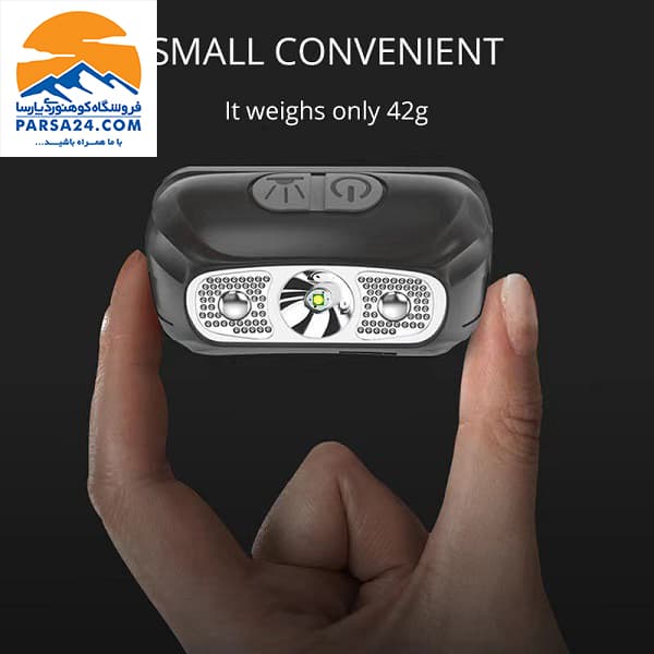 چراغ پیشانی SMD سنسوردار مدل HL-05 — تصویر ۹