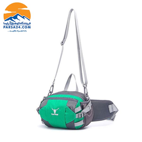 کیف کمری کله گاوی PEKYNEW مدل 6043 — تصویر ۵