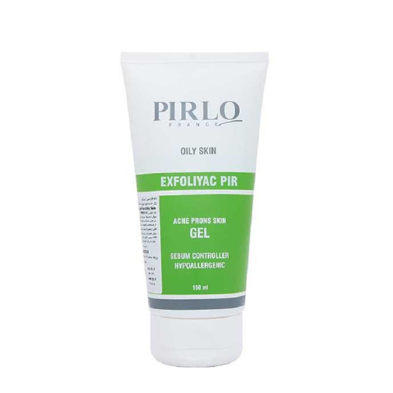 ژل شستشوی صورت پیرلو مناسب پوست چرب و مختلط حجم 150mL