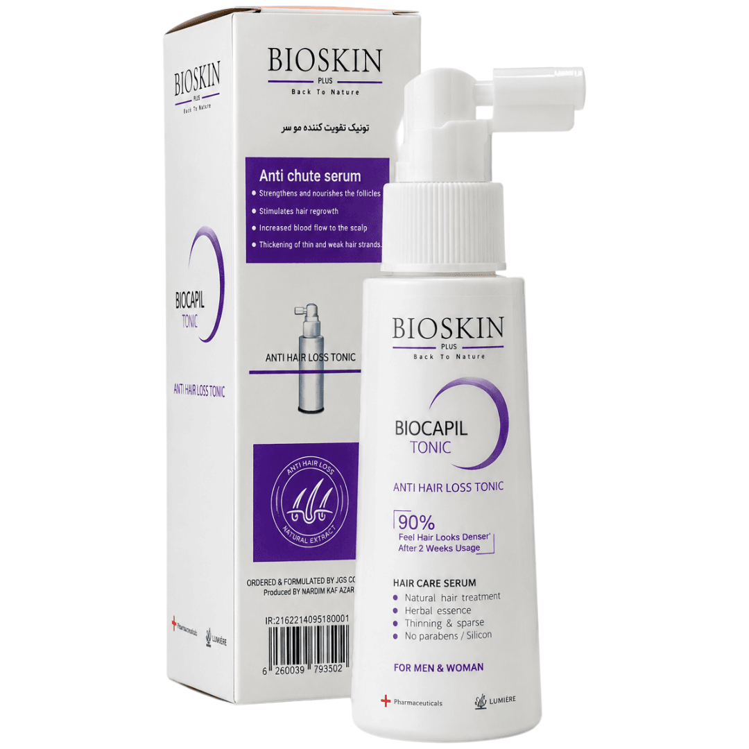 تونیک ضد ریزش مو بایو اسکین حجم 60mL — تصویر ۳