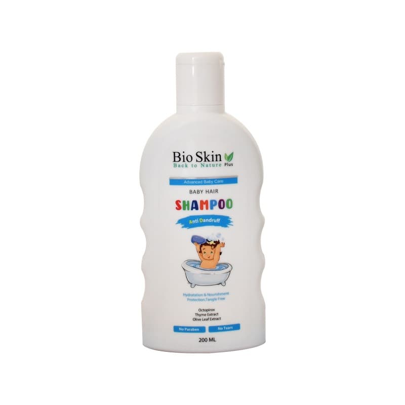 شامپو ضد شوره کودک بایو اسکین حجم 200mL — تصویر ۴