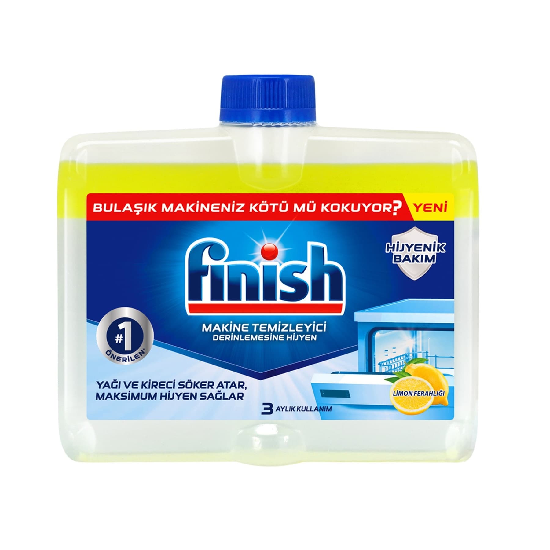 جرمگیر ماشین ظرفشویی فینیش مدل لیمو – Finish Dishwasher Cleaner Lemon