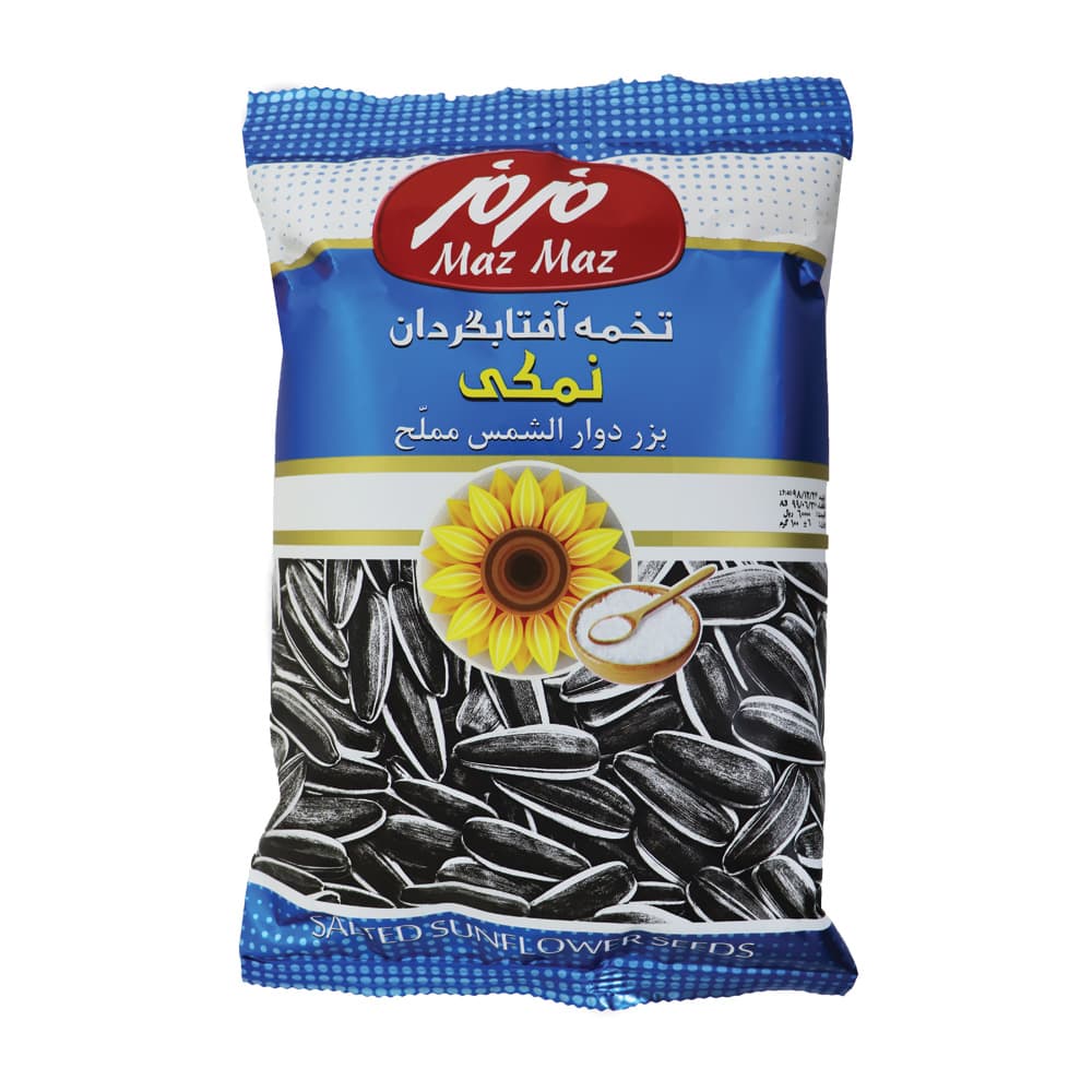 مزمز تخمه آفتابگردان نمکی 100 گرم — تصویر ۶