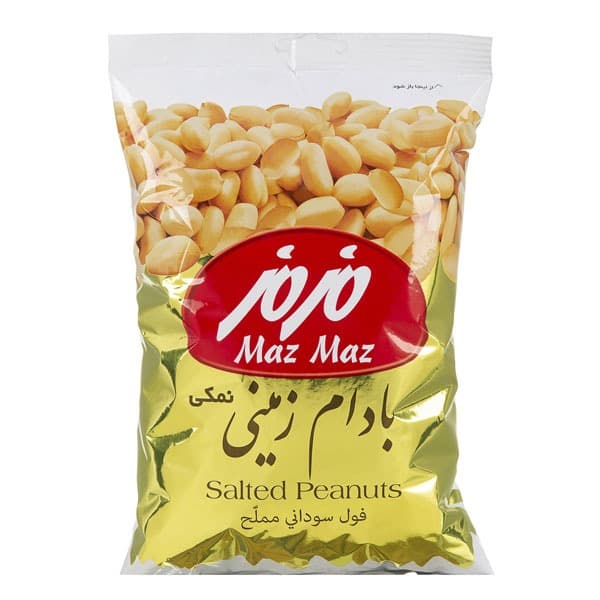 مزمز بادام زمینی نمکی 350 گرم
