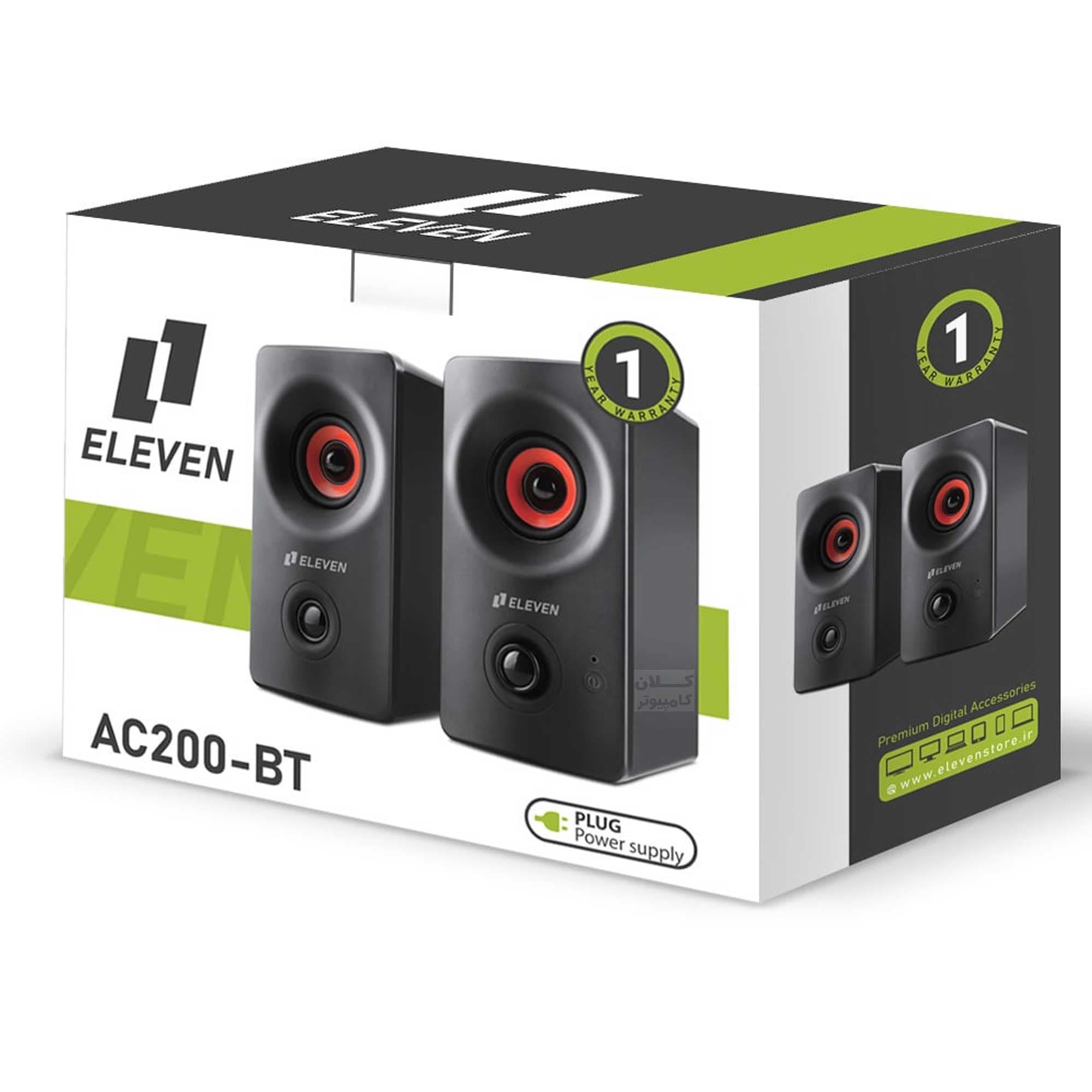 اسپیکر کامپیوتر بلوتوثی الون مدل AC200-BT — تصویر ۵