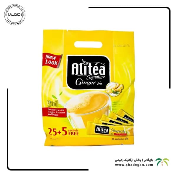 شیر چای زنجبیل علی تی | Ali tea Ginger — تصویر ۲