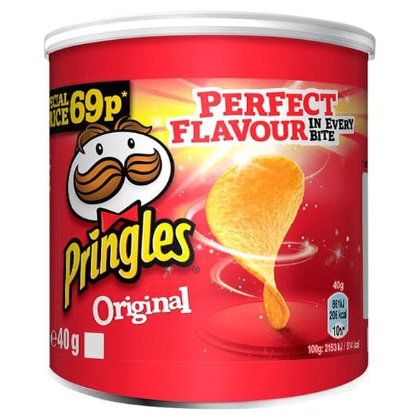 چیپس پرینگلز اورجینال 40 گرم Pringles the Original — تصویر ۳